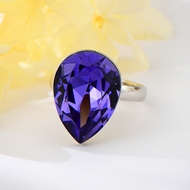 Show details for Buy Platinum Plated Swarovski Element Fashion Ring with Wow Elements Show details for Buy Platinum Plated Swarovski Element Fashion Ring with Wow Elements