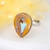 Picture of Delicate Swarovski Element Medium Fashion Ring