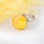 Show details for Low Price Platinum Plated Yellow Adjustable Ring from Trust-worthy Supplier