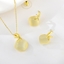 Show details for Need-Now Yellow Small 2 Piece Jewelry Set from Editor Picks