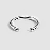 Picture of Distinctive White Delicate Adjustable Ring Online