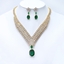 Show details for Copper or Brass Gold Plated 2 Piece Jewelry Set in Exclusive Design
