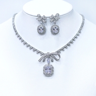 Show details for Great Cubic Zirconia White 2 Piece Jewelry Set Show details for Great Cubic Zirconia White 2 Piece Jewelry Set