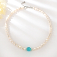 Show details for Bling Big Blue Long Chain Necklace Show details for Bling Big Blue Long Chain Necklace