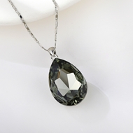 Show details for Hot Selling Black Platinum Plated Pendant Necklace Shopping Show details for Hot Selling Black Platinum Plated Pendant Necklace Shopping