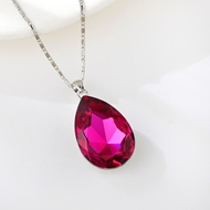 Show details for Need-Now Pink Swarovski Element Pendant Necklace from Editor Picks Show details for Need-Now Pink Swarovski Element Pendant Necklace from Editor Picks