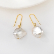Show details for Classic White Dangle Earrings with Worldwide Shipping Show details for Classic White Dangle Earrings with Worldwide Shipping