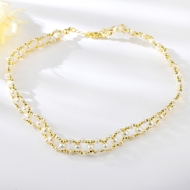 Show details for Zinc Alloy Classic Short Chain Necklace from Certified Factory Show details for Zinc Alloy Classic Short Chain Necklace from Certified Factory