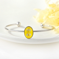 Show details for Irresistible Yellow Zinc Alloy Cuff Bangle at Super Low Price Show details for Irresistible Yellow Zinc Alloy Cuff Bangle at Super Low Price