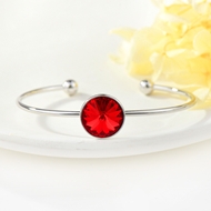 Show details for Ball Red Cuff Bangle with Worldwide Shipping Show details for Ball Red Cuff Bangle with Worldwide Shipping