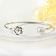 Show details for Brand New White Gold Plated Cuff Bangle with SGS/ISO Certification Show details for Brand New White Gold Plated Cuff Bangle with SGS/ISO Certification