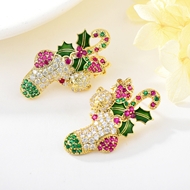 Show details for Holiday Copper or Brass Big Stud Earrings with Fast Delivery Show details for Holiday Copper or Brass Big Stud Earrings with Fast Delivery