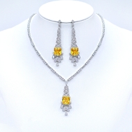 Show details for Beautiful Cubic Zirconia Luxury 2 Piece Jewelry Set Show details for Beautiful Cubic Zirconia Luxury 2 Piece Jewelry Set