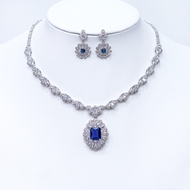 Show details for Luxury Platinum Plated 2 Piece Jewelry Set at Super Low Price Show details for Luxury Platinum Plated 2 Piece Jewelry Set at Super Low Price