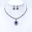 Show details for Luxury Platinum Plated 2 Piece Jewelry Set at Super Low Price