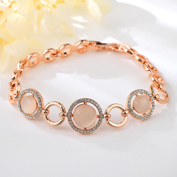 Picture of Bulk Rose Gold Plated Zinc Alloy Fashion Bracelet Exclusive Online