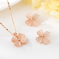Show details for Classic Rose Gold Plated 2 Piece Jewelry Set Online Shopping Show details for Classic Rose Gold Plated 2 Piece Jewelry Set Online Shopping