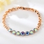 Show details for Classic and fashionable imitation crystal alloy bracelet