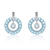 Picture of Popular Cubic Zirconia Luxury Dangle Earrings