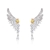 Picture of Most Popular Cubic Zirconia Yellow Dangle Earrings