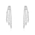 Picture of Stylish Big White Dangle Earrings