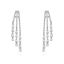 Show details for Stylish Big White Dangle Earrings