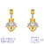 Picture of Fast Selling Yellow Big Dangle Earrings For Your Occasions