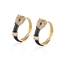 Show details for Nickel Free Gold Plated Luxury Big Hoop Earrings with No-Risk Refund
