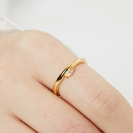 Picture of Bulk Gold Plated Small Adjustable Ring with Speedy Delivery