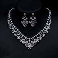 Show details for Charming White Big 2 Piece Jewelry Set As a Gift Show details for Charming White Big 2 Piece Jewelry Set As a Gift