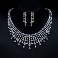 Show details for Popular Cubic Zirconia Luxury 2 Piece Jewelry Set Show details for Popular Cubic Zirconia Luxury 2 Piece Jewelry Set