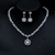 Picture of Luxury Platinum Plated 2 Piece Jewelry Set with Worldwide Shipping