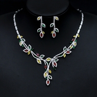 Show details for Sparkling Big Cubic Zirconia 2 Piece Jewelry Set Show details for Sparkling Big Cubic Zirconia 2 Piece Jewelry Set