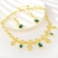 Show details for Fashion Opal Zinc Alloy 2 Piece Jewelry Set