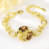 Picture of New Artificial Pearl Zinc Alloy Fashion Bracelet