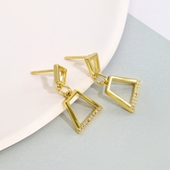 Picture of Stylish Delicate Gold Plated Dangle Earrings with Worldwide Shipping