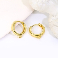 Picture of Good Quality Small Delicate Huggie Earrings