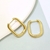 Picture of Delicate Gold Plated Huggie Earrings with Fast Shipping