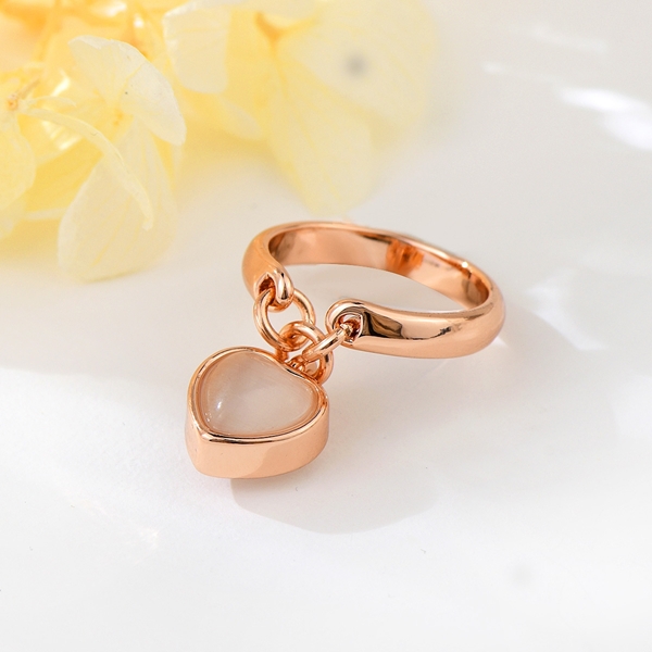 Picture of Low Price Rose Gold Plated Small Fashion Ring for Girlfriend