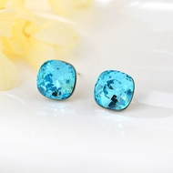Show details for 10 mm swarovski element crystal satellite diamond earrings Show details for 10 mm swarovski element crystal satellite diamond earrings