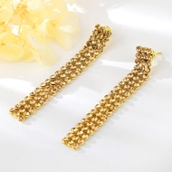Show details for Famous Swarovski Element Yellow Huge and Long Earring Show details for Famous Swarovski Element Yellow Huge and Long Earring
