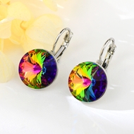 Show details for 14 mm swarovski element crystal satellite diamond earrings Show details for 14 mm swarovski element crystal satellite diamond earrings