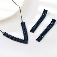 Show details for Cheap Zinc Alloy Big 2 Piece Jewelry Set From Reliable Factory Show details for Cheap Zinc Alloy Big 2 Piece Jewelry Set From Reliable Factory