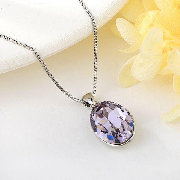 Picture of Need-Now Purple Zinc Alloy Pendant Necklace from Editor Picks