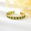 Show details for Pretty Cubic Zirconia Gold Plated Adjustable Ring