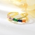 Picture of Delicate Gold Plated Adjustable Ring with Fast Shipping