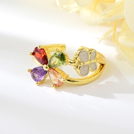 Show details for Delicate Small Adjustable Ring in Exclusive Design Show details for Delicate Small Adjustable Ring in Exclusive Design