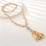 Show details for Bulk Platinum Plated Classic Y Necklace Exclusive Online Show details for Bulk Platinum Plated Classic Y Necklace Exclusive Online
