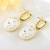 Picture of Zinc Alloy Gold Plated Dangle Earrings at Super Low Price