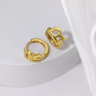 Picture of Bulk Gold Plated Small Huggie Earrings Exclusive Online